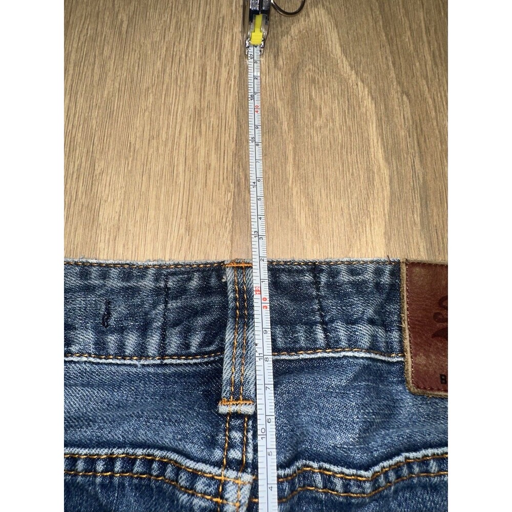 SuperDry Biker Edition Loose Taper Distressed Blue Jeans 29x30 (Tagged 30x32) - Picture 15 of 15